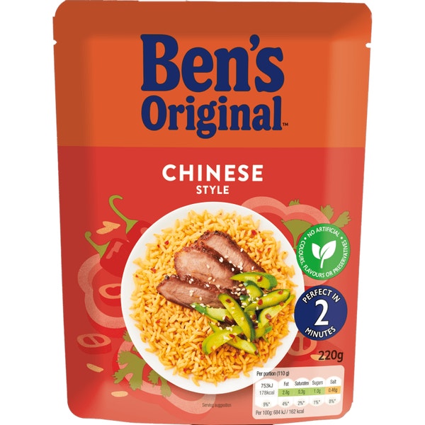Ben's Original™ Κινέζικο Ρύζι 220g