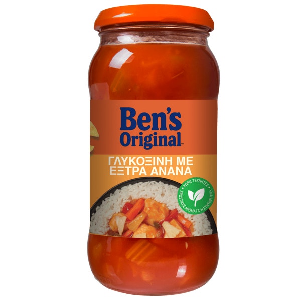 Ben's Original™ Σάλτσα Γλυκόξινη με Έξτρα Ανανά 450g