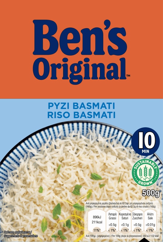 Ben's Original™ Αρωματικό Ρύζι Basmati 500g